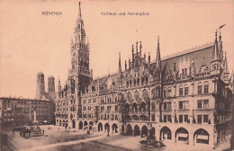 MUNCHEN - Rathaus Und Marienplatz - Muenchen