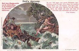 Tell's Sprung - Serie Vierwaldstättersee - Guillaume Tell - Le Saut De Tell - Andere & Zonder Classificatie