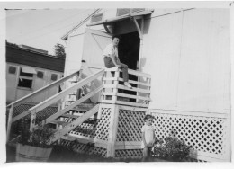 Photographie Photo Vintage Snapshot Tahiti Papeete - Autres & Non Classés