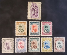 Iran - Reza Shah Coronation  Pahlavi Poste Iraniennes & Specimen - 9 Stamps MNH - MH - XF Fresh! - Iran