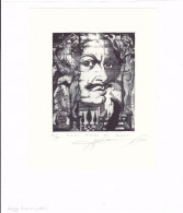 Exlibris Tsar Peter The Great, Ex-libris L.A. Aarsen - Ex-libris