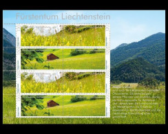 Panorama - Natural Meadows Full Sheet Liechtenstein 2024 - Blocks & Sheetlets & Panes