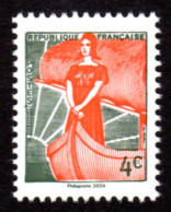 FRANCE 2024 - Timbre Issu Du Bloc Spécial Paris-Philex 2024 - Marianne à La Nef - Neuf ** / MNH - Ungebraucht