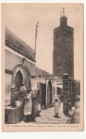 Maroc . Casablanca . Nouvelle Médina . Fontaine Et Mosquée . 1938 - Casablanca