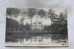 Cpa 1915, Ladon, Le Château Et L'étang, Loiret 45 - Autres & Non Classés
