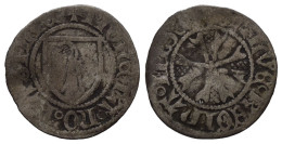 BASEL. Vierer O.J. 15.JH.AR 2-55b  /2039 - Cantonal Coins