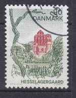 Denmark 1974 Mi. 567, 90 (Ø) Dänische Regionen : Fünen Renaissance Gutshof Hesselagergaard (Cz. Slania) - Usati