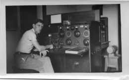 Photographie Photo Vintage Snapshot Radio Amateur - Other & Unclassified