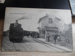 Gare De PAILLET Avec Le Train - Other & Unclassified