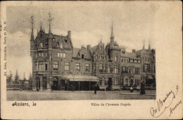 CPA Anvers Antwerpen Flandern, Villas De L'Avenue Cogels - Autres & Non Classés