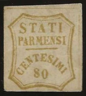 Parma      .  Yvert    .  16 (2 Scans)    .   1859    .     (*)      .    Mint Without Gum - Parma