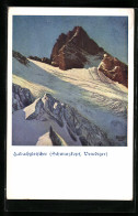 AK Deutscher Schulverein NR 1513: Künstler Bruno Hess, Blick über Den Habachgletscher  - War 1914-18