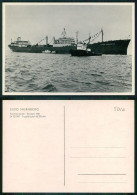 BARCOS SHIP BATEAU PAQUEBOT STEAMER [ BARCOS # 05010 ] - ESSO NURNBERG TURBINENTANKER BAUJAHR 1960 - Pétroliers