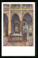 Künstler-AK Fr. X. Margold: Praha, Velechram Sv. Vita, Vpredu Kralovska Hrobka  - Other & Unclassified