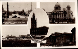 CPA Liverpool Merseyside England, Mersey Tunnel, Dock Board Office, Museum, Bibliothek - Sonstige & Ohne Zuordnung