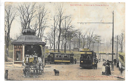 Cpa...Maubeuge...(nord)...octroi De La Porte De France...1905...animée...(tramways...attelage)...(couleur)... - Maubeuge