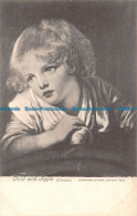 R167344 Child With Apple. Greuze. Valentines National Pictures Series - Monde