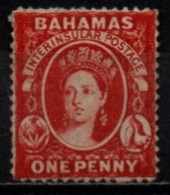 BAHAMAS 1875 SANS GOMME - 1859-1963 Crown Colony