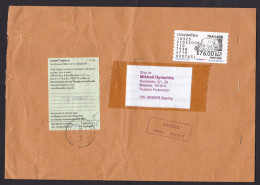 Thailand: Cover To Russia, 2008, ATM Machine Label, Elephant, 76.00 Rate, C1 Customs Label (minor Damage) - Thaïlande