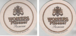 5000710 Bierdeckel Rund - Wolters Pils - Braunschweig - Sous-bocks