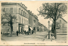-58 - NIEVRE -   FOURCHAMBAULT - Rue. Gambetta - Other & Unclassified