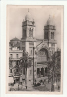  TUNISIE . TUNIS . LA CATHEDRALE . 1950 - Tunisia