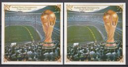 Football / Soccer / Fussball - WM 1986:  Korea  2 Bl **, Perf.+ Imperf. - 1986 – Mexique