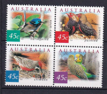 132 AUSTRALIE 2001 - Yvert 1966/69 - Oiseau - Neuf **(MNH) Sans Charniere - Mint Stamps