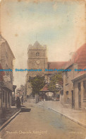 R167449 Parish Church. Seaford. Hodgsons Library. 1920 - Monde