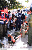 EVENEMENTS EN ISRAEL 29/09/96 N° 8 PHOTO DE PRESSE ANGELI - War, Military
