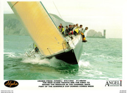 01/08/97 THE MAXI CLASS YACHTS ARE THE FIRST TO ROUND THE NEEDLES IN THE CHANNEL RACE PART OF THE ADMIRALS CUP - Schiffe
