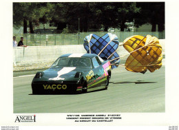 VINCENT PERROT RECORD DE VITESSE AU CIRCUIT DU CASTELET 21/07/97 PHOTO DE PRESSE ANGELI - Cars