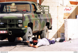 AFFRONTEMENTS ENTRE MILITANTS ANTI FADA ET MILITAIRES ISRAELIENS N° 1 PHOTO DE PRESSE ANGELI - Guerre, Militaire