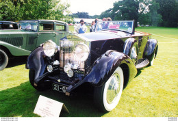 CONCOURS LOUIS VUITTON A BAGATELLE 1994 ROLLS ROYCE PHANTOM II 1934 PHOTO DE PRESSE ANGELI - Cars