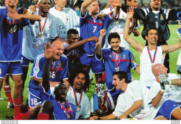 FOOTBALL VICTOIRE DE LA FRANCE SUR L'ITALIE FINALE EURO 2000 A ROTTERDAM N° 5 PHOTO DE PRESSE ANGELI - Sports
