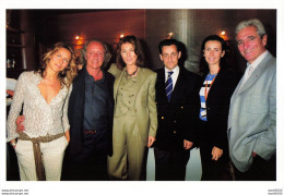 JEAN LOUP DABADIE DIDIER BARBELIVIEN NICOLAS SARKOZY CARLA BRUNI  PHOTO DE PRESSE ANGELI - Berühmtheiten