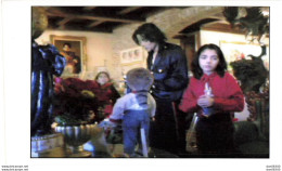 MICHAEL JACKSON NOEL A NEVERLAND 1999 LA STAR ENTOUREE D'ENFANTS N°8 PHOTO DE PRESSE ANONYME - Célébrités