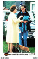 SUSAN BARRANTES MERE DE SARAH FERGUSON & THE QUEEN ELISABETH II AVEC DEUX DE SES CHIENS 1970 PHOTO DE PRESSE ANGELI - Personalidades Famosas