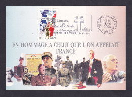 2 16	005	-	En Hommage à Celui Que L'on Appelait France 18/06/2004 - Guerre Mondiale (Seconde)