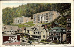 CPA Welch West Virginia USA, High School Und Grundschule - Other & Unclassified