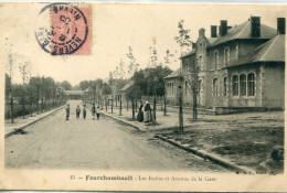 -58 - NIEVRE -   FOURCHAMBAULT - Les Ecoles Et Avenue De La Gare - Other & Unclassified