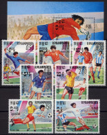 Football / Soccer / Fussball - WM 1986:  Kambodscha  7 W + Bl ** - 1986 – Mexico