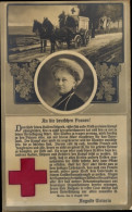 CPA Kaiserin Auguste Viktoria, An Die Deutschen Frauen 1914, Deutsches Rotes Kreuz - Familles Royales
