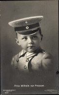 CPA Prince Wilhelm Von Preußen, Kinderportrait In Uniform - Case Reali