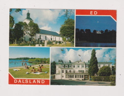 SWEDEN - Dalsland Multi View  Used Postcard - Suède