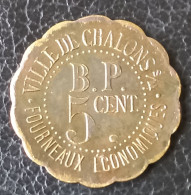 CHALONS-sur-MARNE Fourneaux économiques - Monedas / De Necesidad