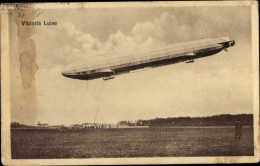 CPA Zeppelin Viktoria Luise, Luftschiff, Landung, LZ 11 - Other & Unclassified