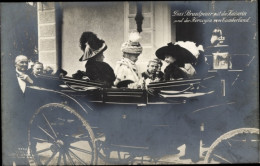 CPA Duc Ernst August Von Braunschweig, Princesse Victoria Luise, Kaiserin Auguste Viktoria - Familles Royales