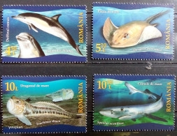 Romania 2022, Protected Fauna Of The Black Sea, MNH Stamps Set - Ongebruikt