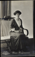 CPA Kronprinzessin Cecilie Von Preußen, Sitzportrait - Royal Families